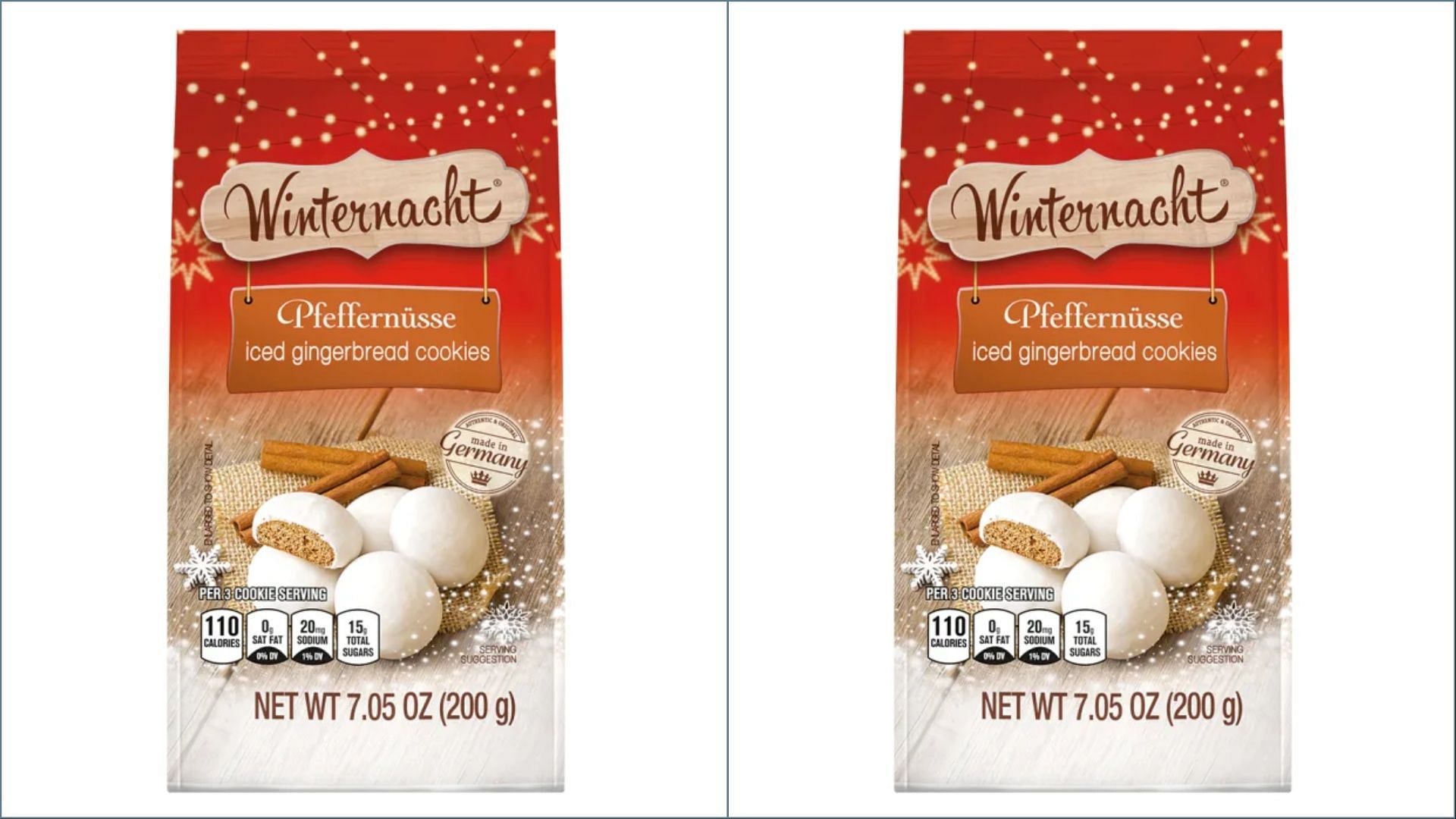 Winternacht Soft Gingerbread Cookies (Image via Aldi)