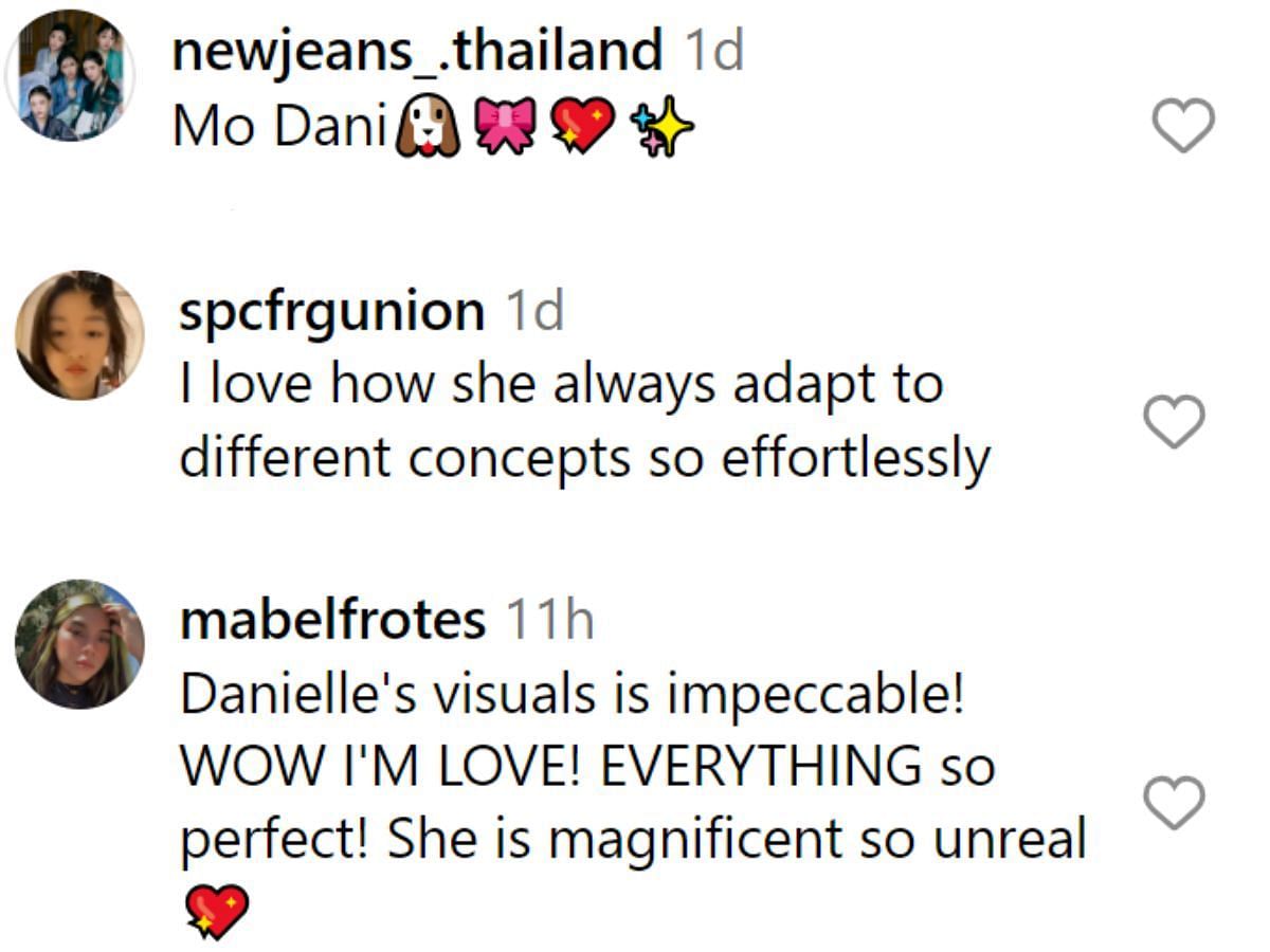 Fan comments (Image via @wkorea/Instagram)