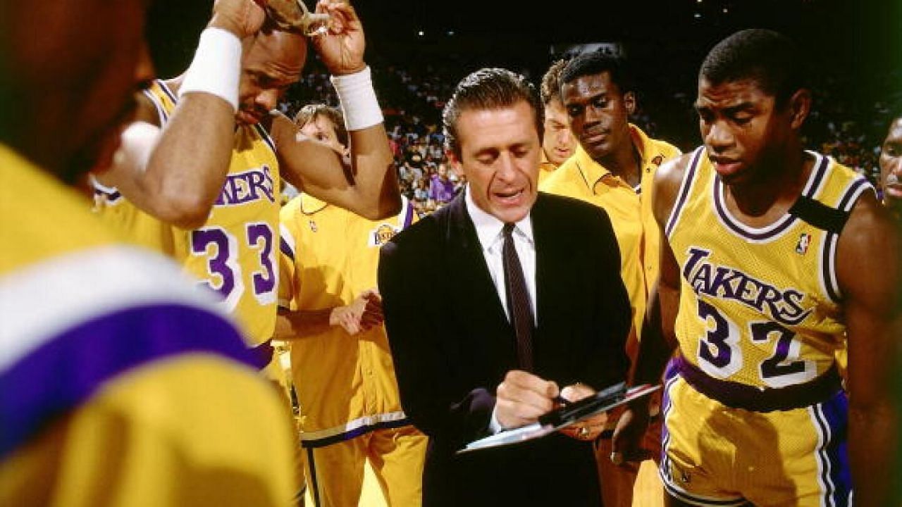 Magic Johnson and the LA Lakers won five championships in the 1980s.