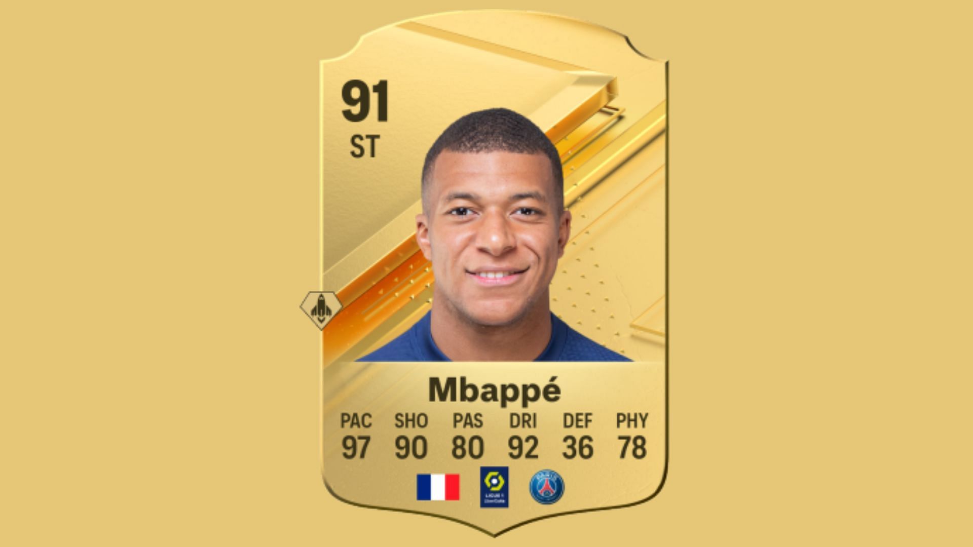 Kylian Mbappe in FC 24 (Image via EA Sports)