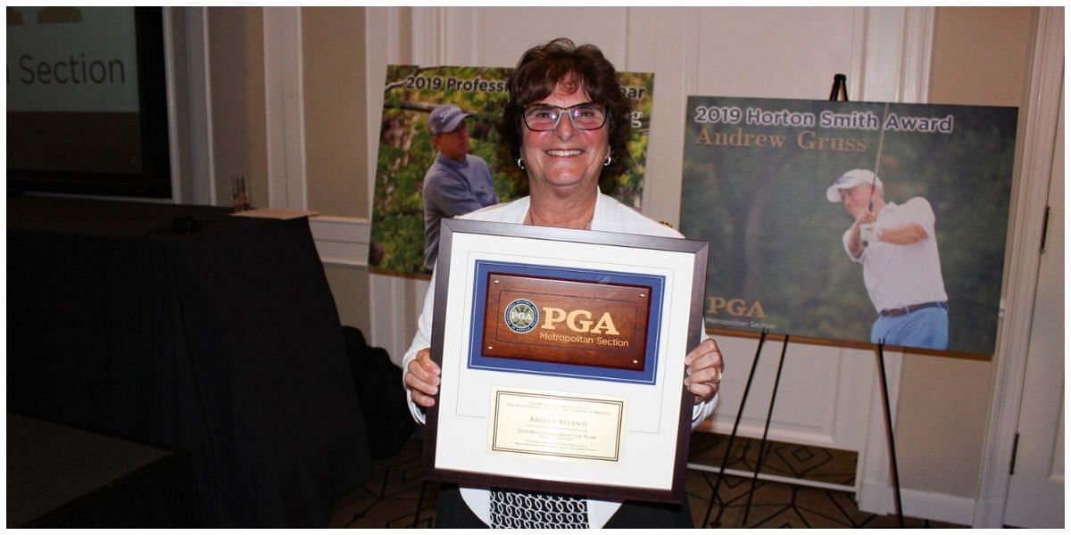 Angela Aulenti was inducted into the 2022 LPGA Professionals Hall of Fame