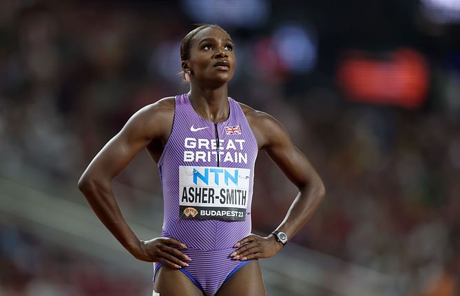 "How realistic is it to be in the top three in the world and not be able to walk?" - Dina Asher-Smith on her injury before 2017 World Championships
