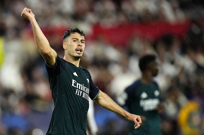 Sevilla 1-2 Arsenal: Player Ratings as Gabriel Martinelli grabs a goal on debut in the competition in an easy win | UEFA Champions League 2023-24