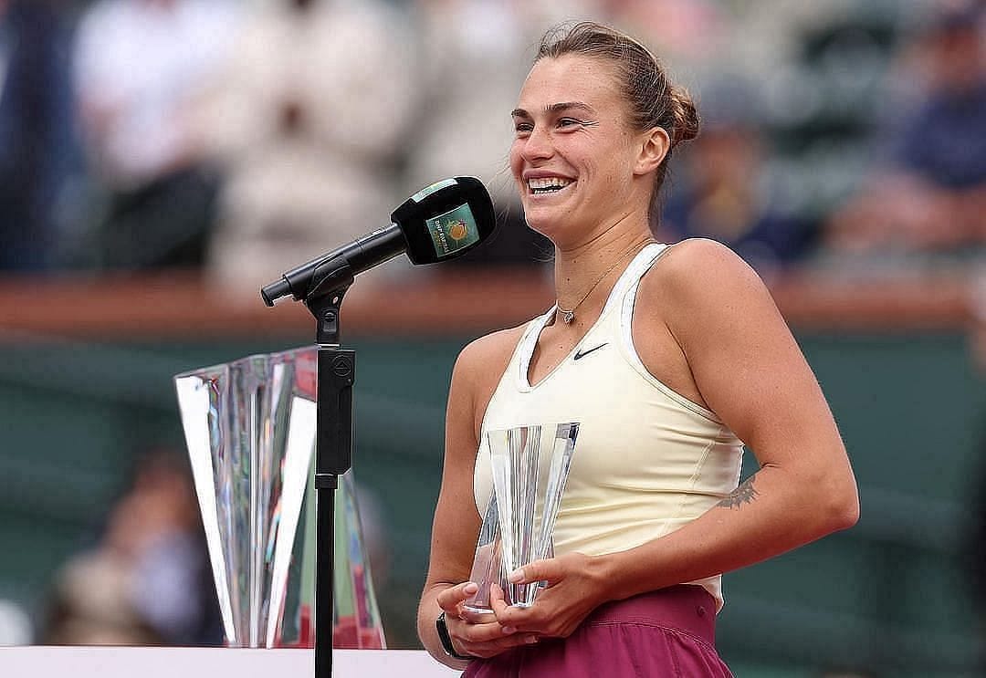 How tall is Aryna Sabalenka?