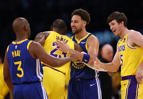 One of the greatest assist men: Klay Thompson praises Chris Paul, hints at  starting role alongside Steph Curry