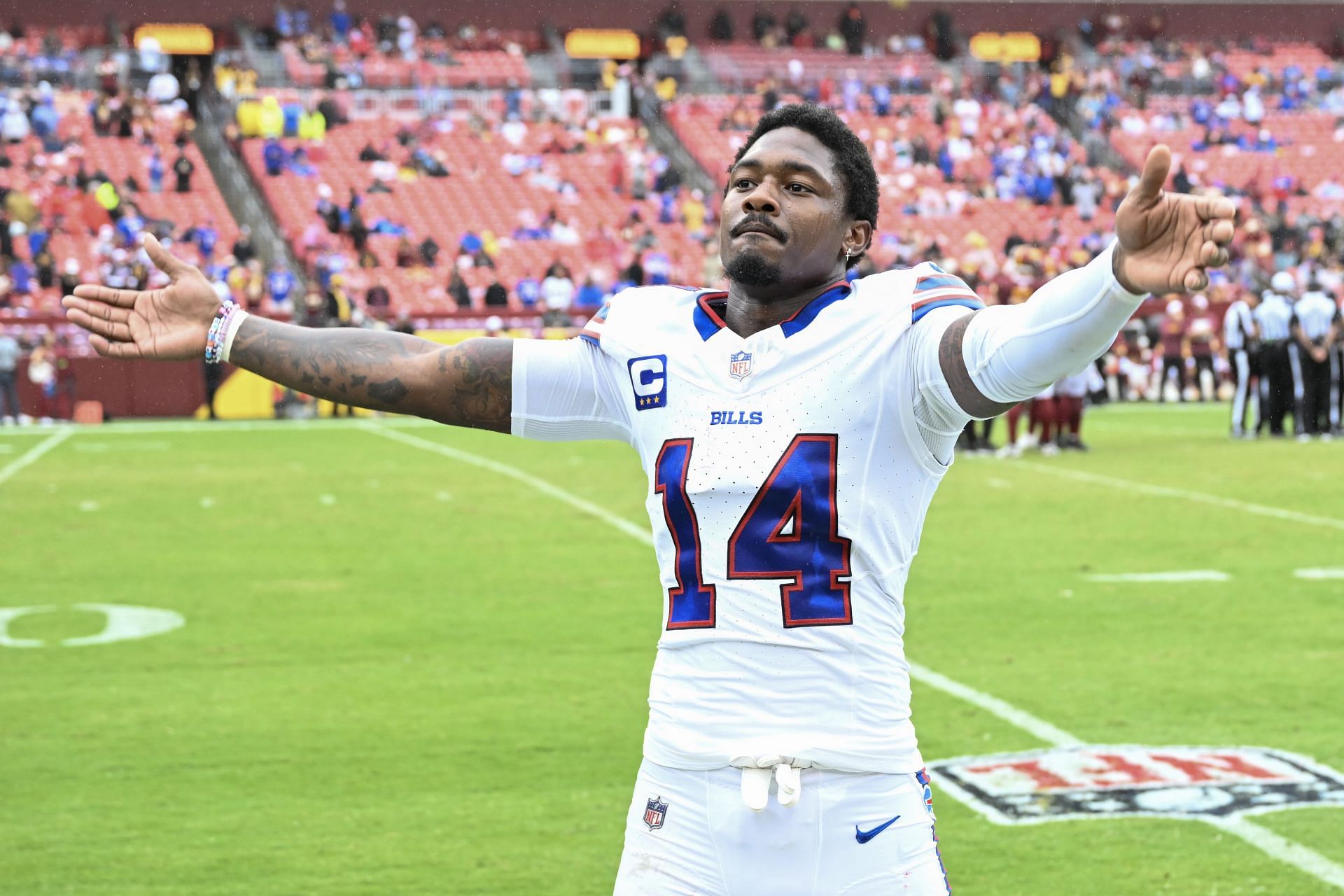 Stefon Diggs at Buffalo Bills v Washington Commanders