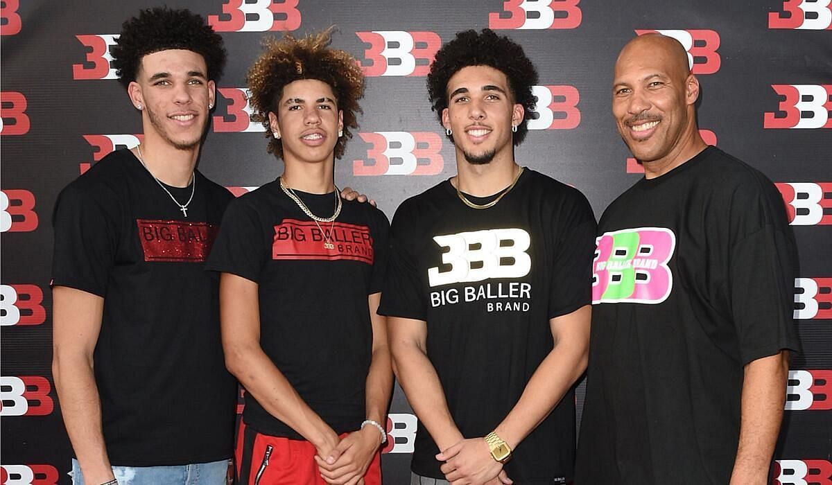 BBB - LaVar Ball and his three sons