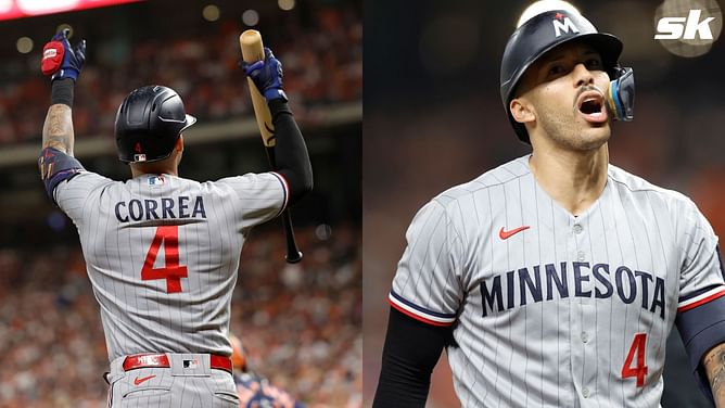 Carlos Correa shocked after learning about historic performance in Twins win to surpass Derek Jeter and David Ortiz - "I can't even believe it"