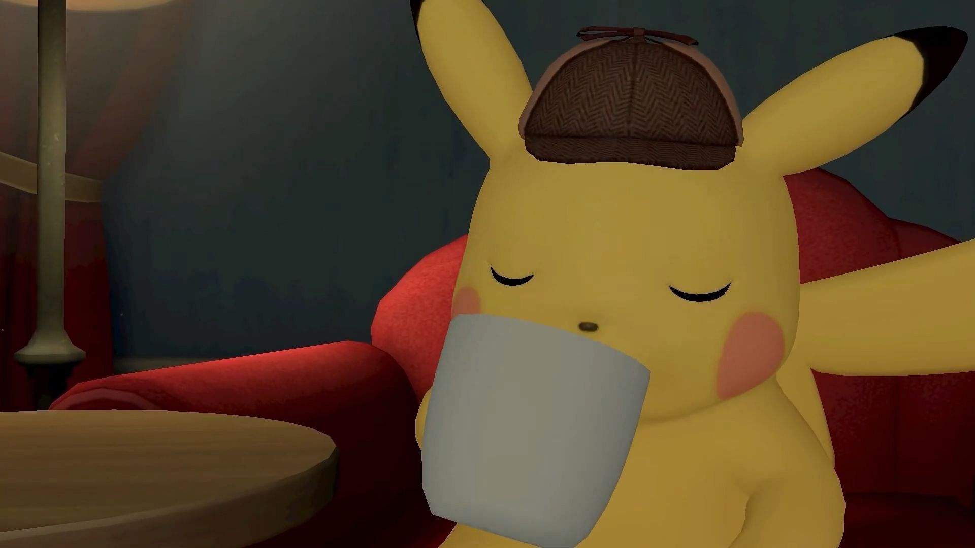 The sleuth recalls the story of the first game in the latest Detective Pikachu Returns trailer (Image via Game Freak)