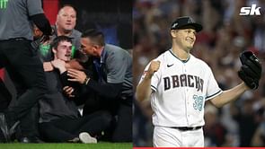 Paul Sewald relives brutal tackle by Citizens Bank Park staff: "Smoked that guy right in front of us"