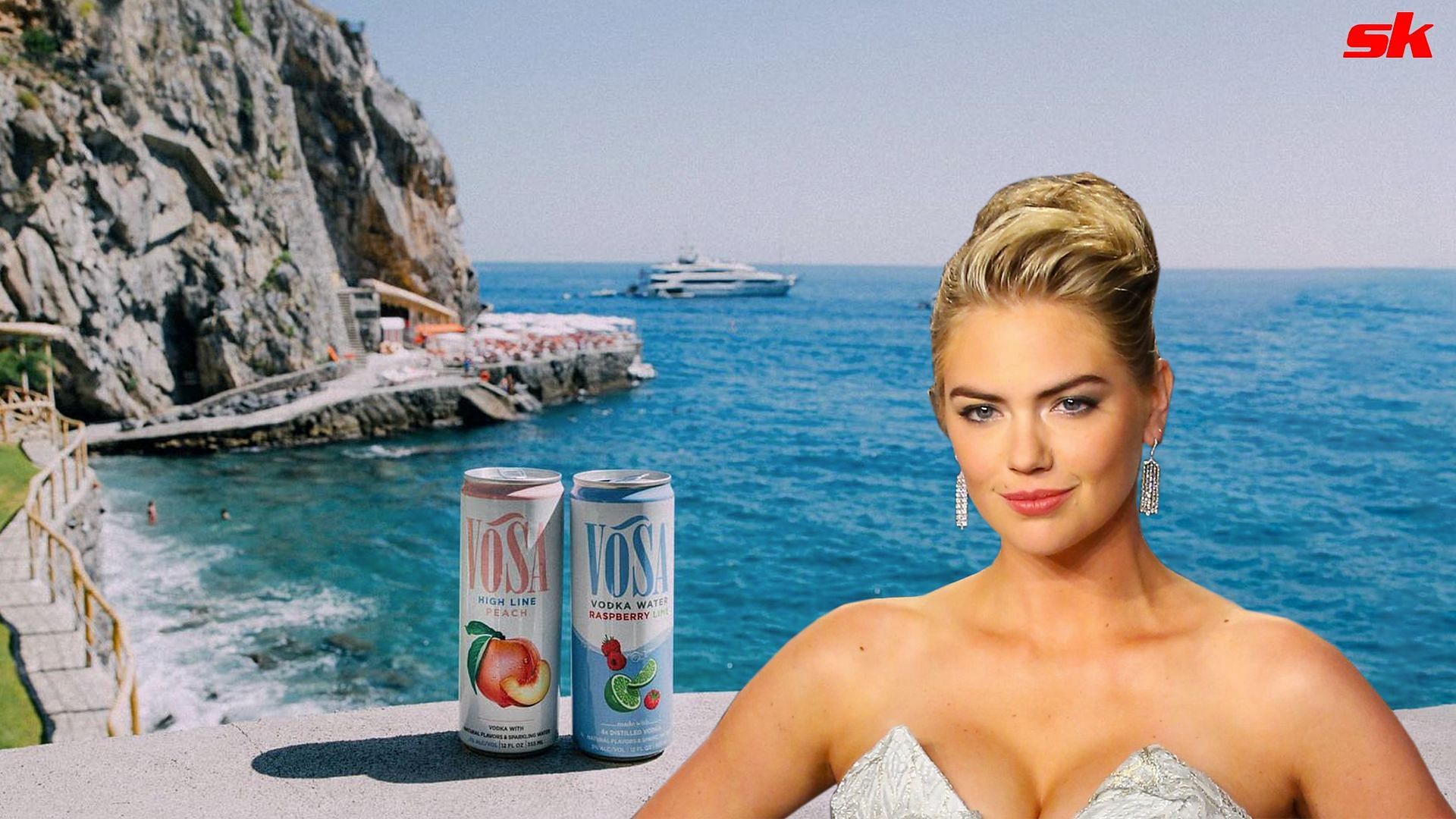 Kate Upton adds a dash of glamour to Vosa Vodka Water as co-owner