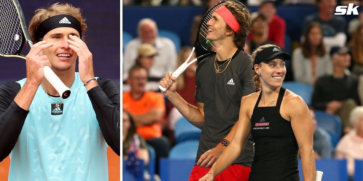 Alexander Zverev and Angelique Kerber