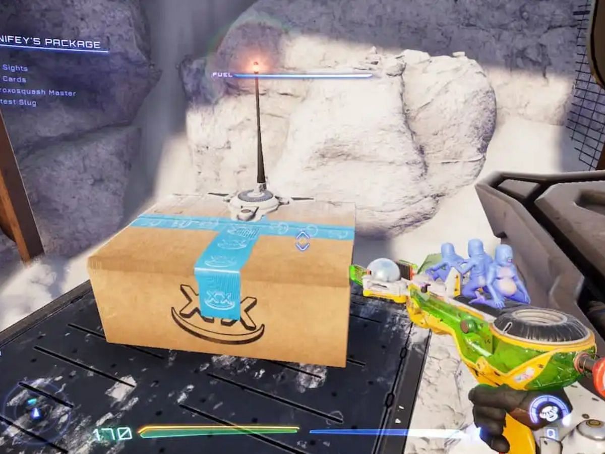 Some of the packages in High on Knife are out in the open (Image via Squanch Games)