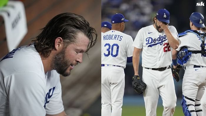 Clayton Kershaw picked a bad time to have the worst start of his Hall of  Fame career in Dodgers 11-2 blowout loss to Diamondbacks in Game 1 of NLDS  – NBC Los Angeles