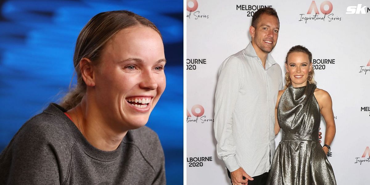 Caroline Wozniacki and her husband David Lee