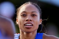 Allyson Felix at World Athletics Championships Oregon22 - Day Nine