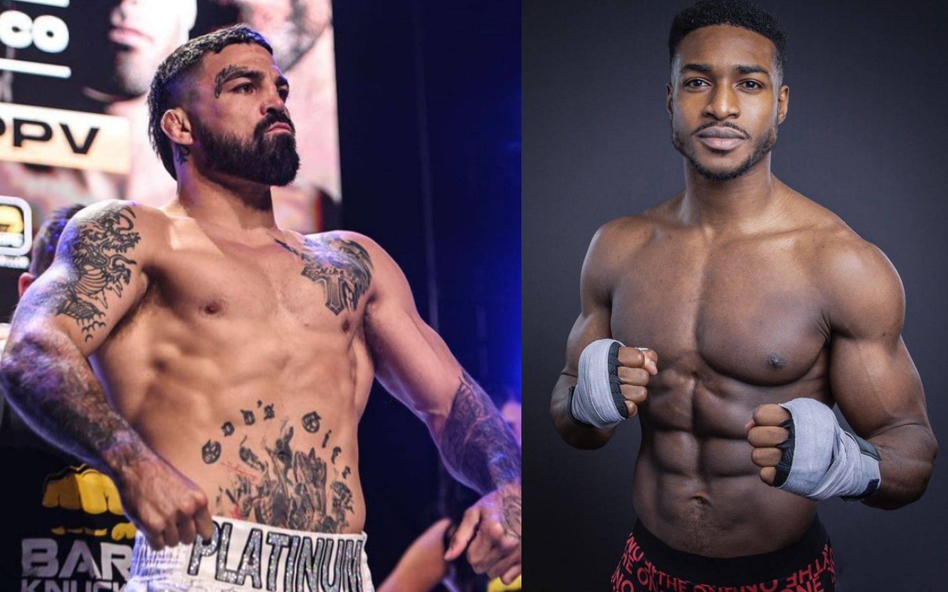 Mike Perry and Idris Virgo [Image credits: @platinummikeperry and @idrisvirgo on Instagram] 