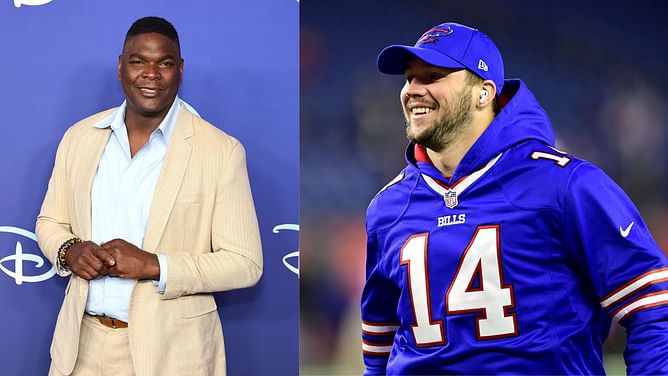 Former Buccaneers WR Keyshawn Johnson 'fearing' for Josh Allen: "It scares me a little bit"