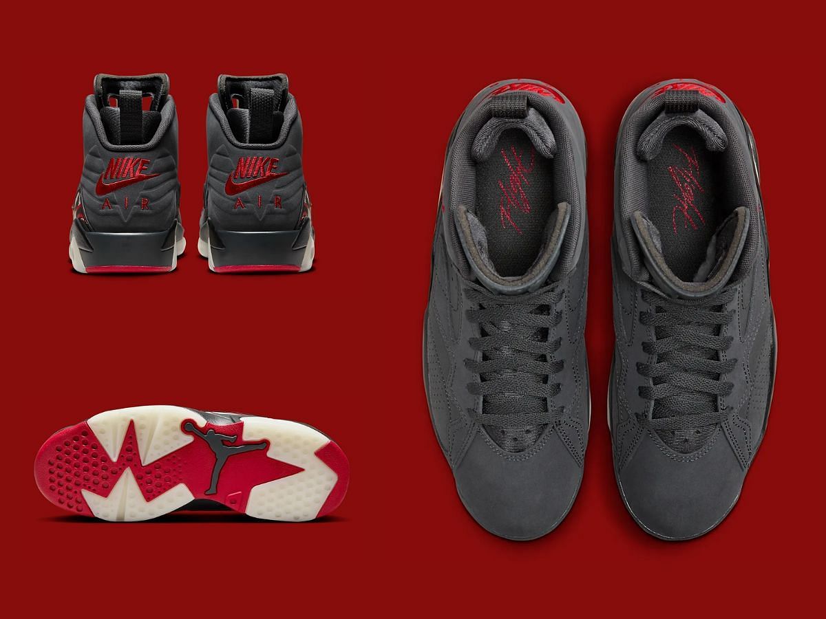 Jordan MVP 678 &ldquo;Shadow&rdquo; overview (Image via Sneaker News)