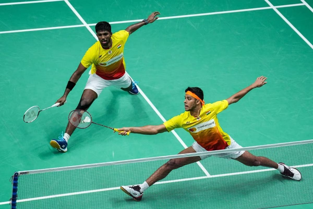 India won two of its three matches on day one of the BWF French Open