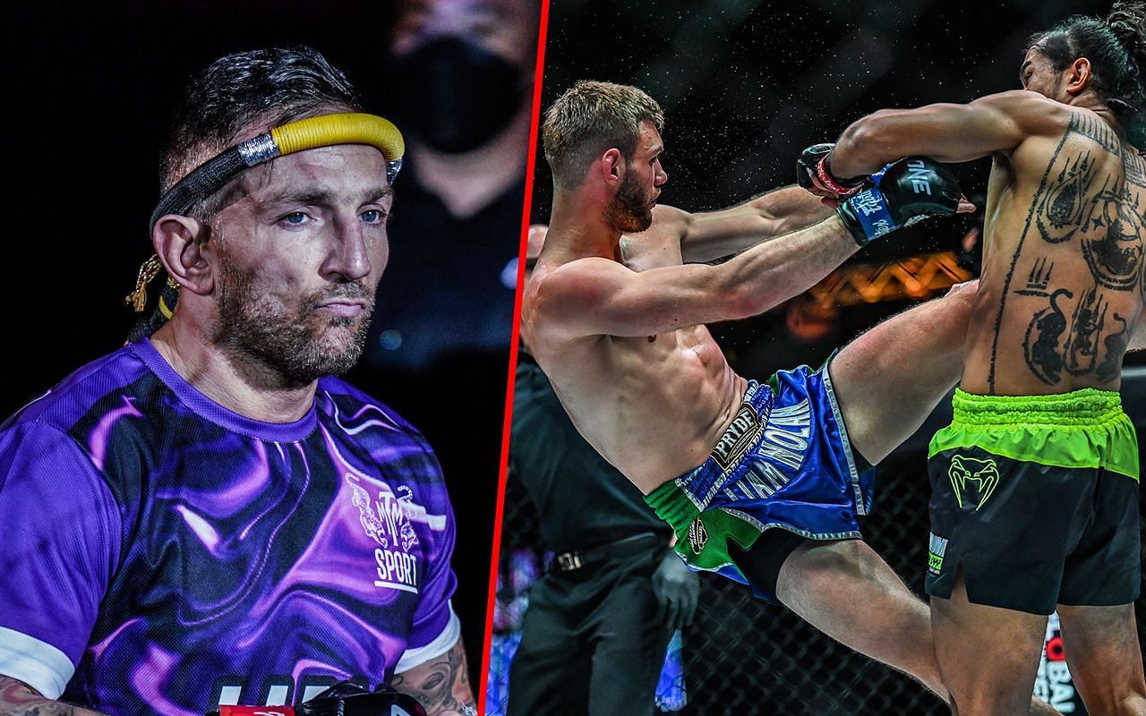 Liam Harrison (Left) is pulling for Liam Nolan against Klinmee (Right) at ONE Fight Night 16