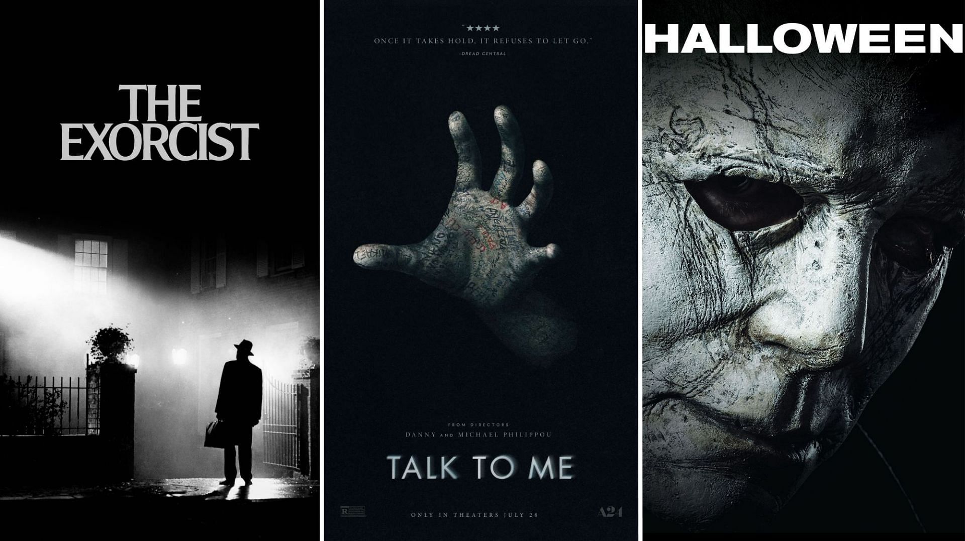 Top 10 horror movies to watch before Halloween 2023 (Images via Warner Bros./ A24/ Paramount Pictures)