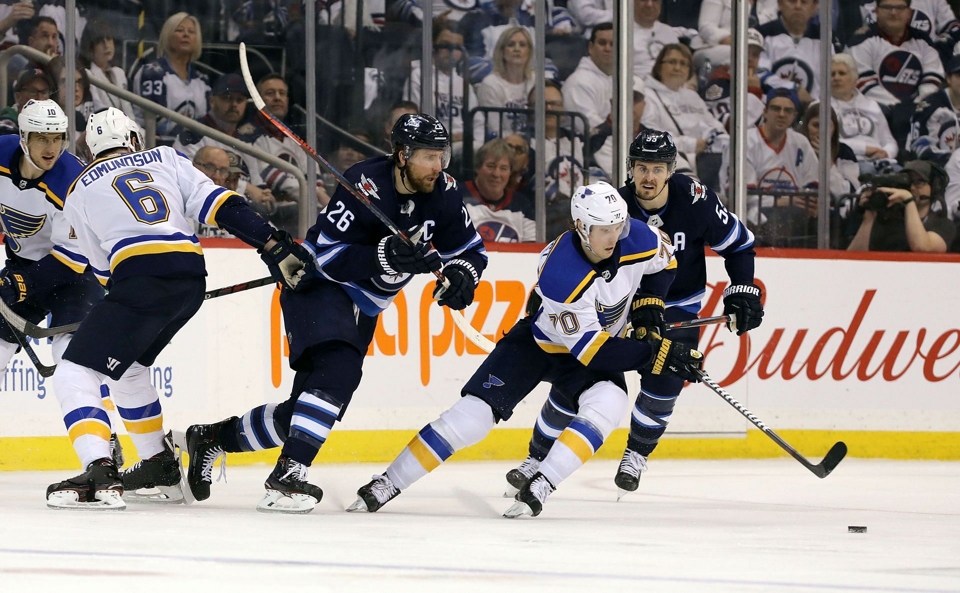 St Louis Blues v Winnipeg Jets - Game Five