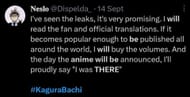 Kagurabachi fans expecting the anime adaptation (Image via X/Twitter)