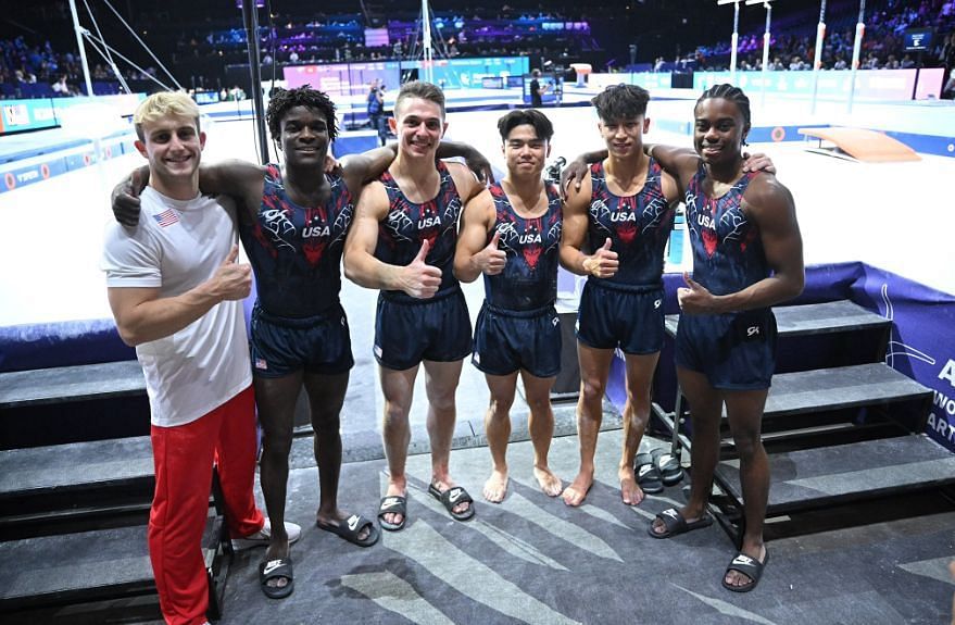 Team USA men finish second in the qualification round at the World