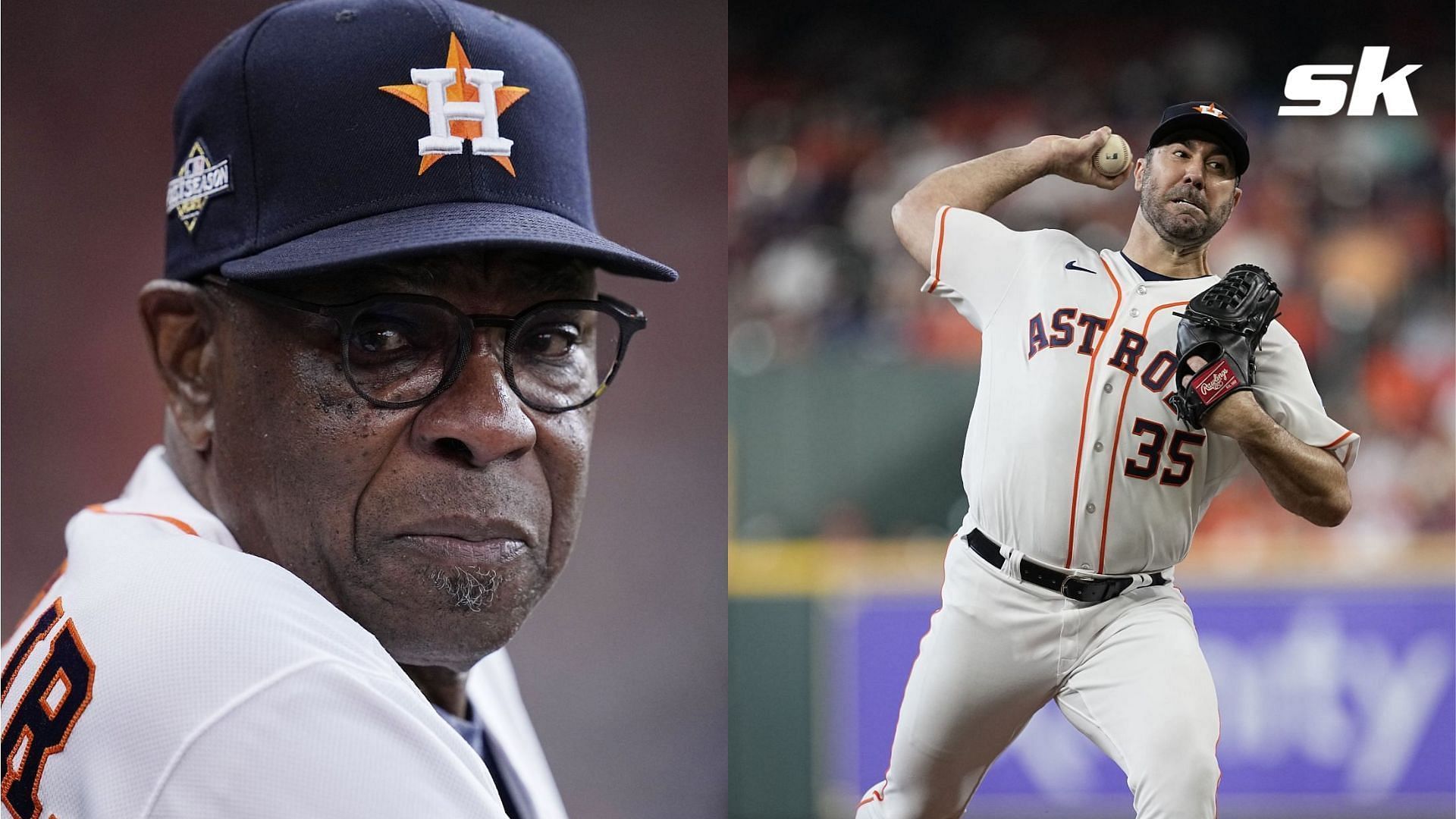 Dusty Baker remains uncertain if Justin Verlander will be available to pitch for the Houston Astros in Game 7 of the ALCS