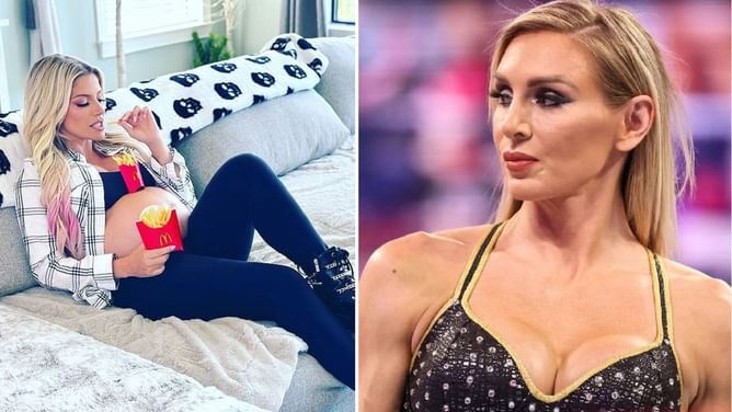 Charlotte Flair reacts to Alexa Bliss' new baby bump photo