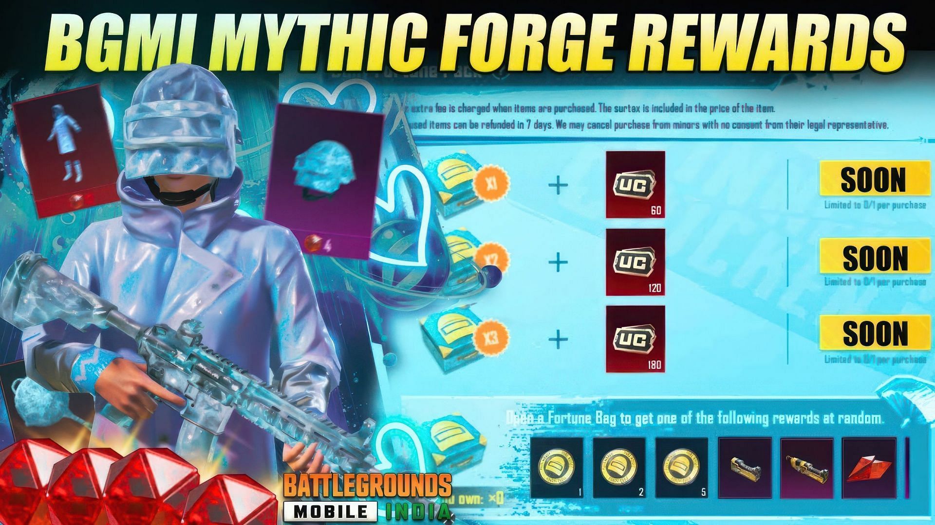 Earn mythic outfits easily (Image via Krafton)