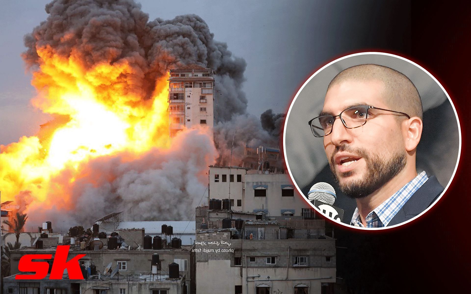 Ariel Helwani speaks out on Hamas attack on Israel [Images via: @ritly_ on X]