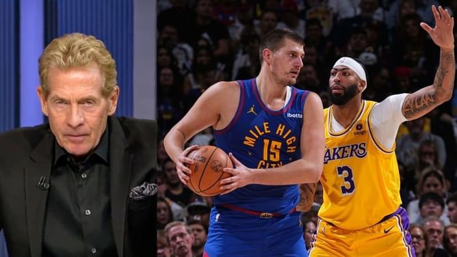 "Joker turned AD into a joke": Skip Bayless brings out the hammer on Anthony Davis for 17-point performance against Nuggets