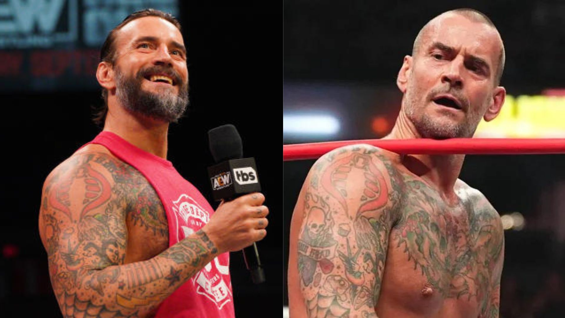 Punk was fired by AEW last month.