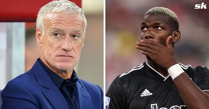 Didier Deschamps speaks on whether Paul Pogba has a future with France after testing positive for doping