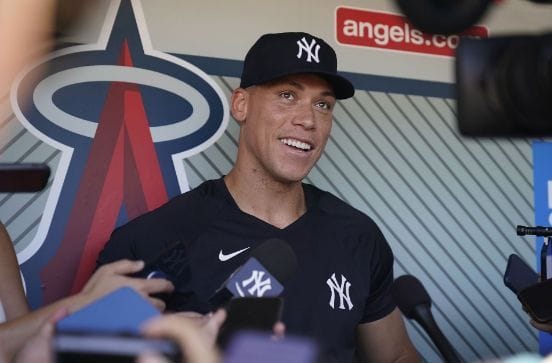Does Aaron Judge use a hitting coach?
