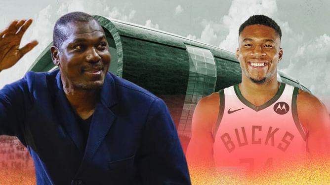 "I’m putting out warrant for Hakeem Olajuwon" - NBA fanatic believes Giannis Antetokounmpo got 'robbed' by 2x NBA Champion