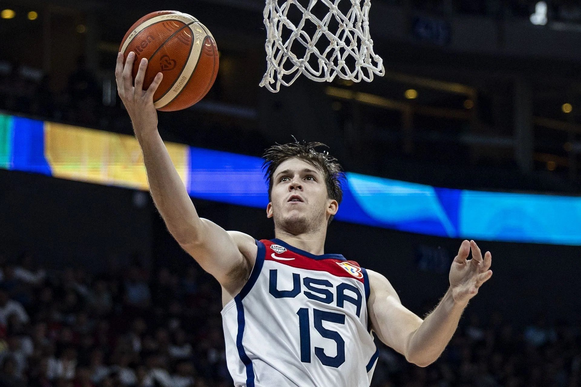 Austin Reaves of the LA Lakers was Team USA&#039;s second-leading scorer in the 2023 FIBA World Cup.