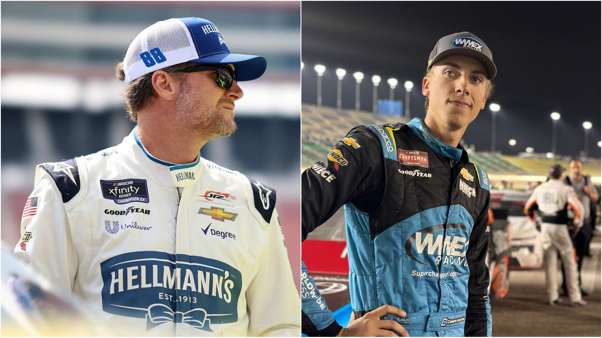 Following his move to Spire Motorsports in the Cup Series, Carson Hocevar has revealed his conversations with NASCAR icon Dale Earnhardt Jr