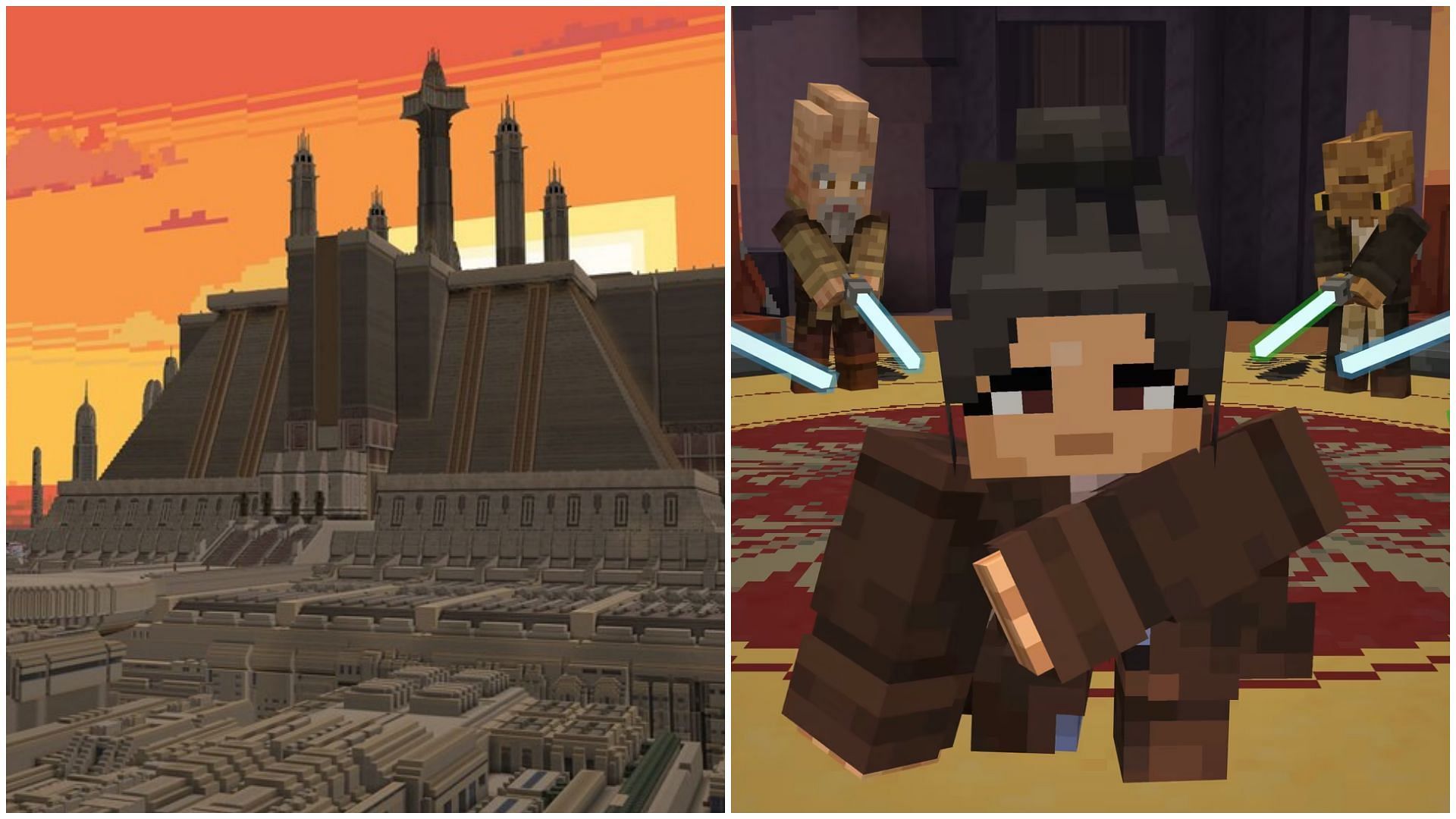 The Minecraft Star Wars DLC is the Way