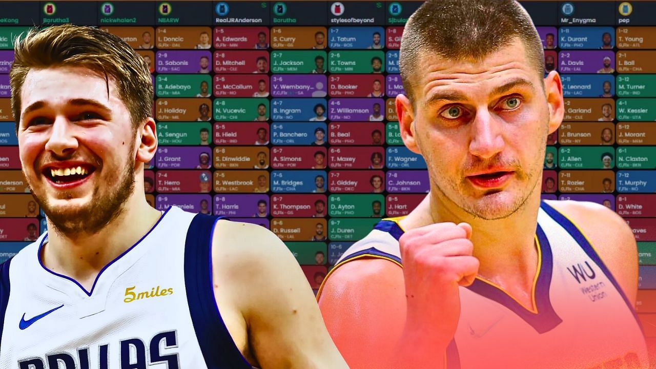 NBA Fantasy Mock Draft 2023: Top 10 first-round picks, including Nikola  Jokic and Luka Doncic