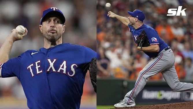 Rangers' ace Max Scherzer talks about arm strength and mindset ahead of Game 3 start in World Series