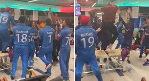 [Watch] Afghanistan players dance their hearts out after an eight-wicket win over Pakistan in the 2023 World Cup