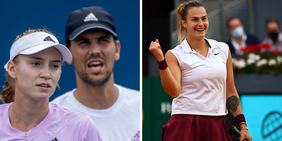 Sabalenka Fist-bumps Rybakina