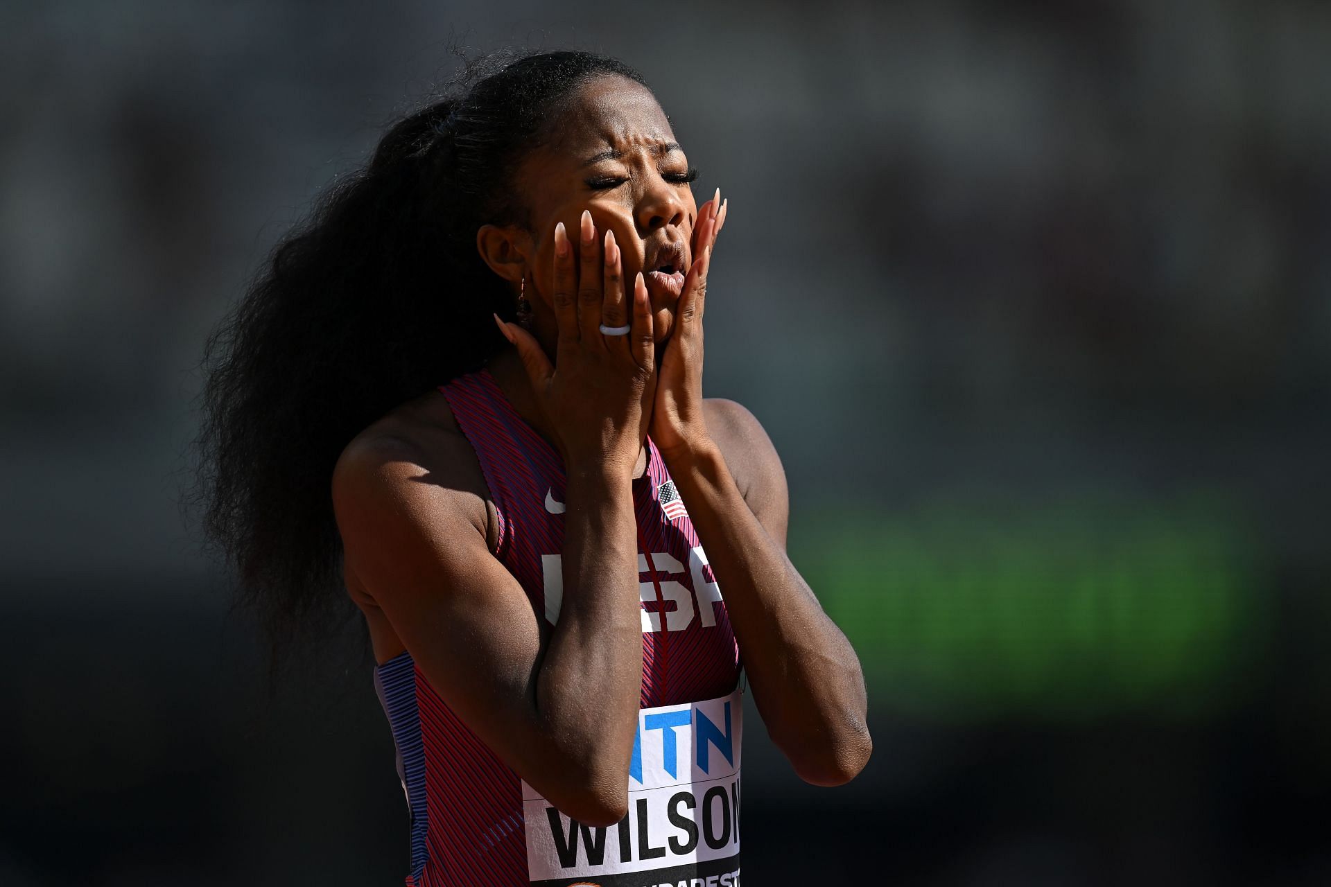 Wilson at World Athletics Championships Budapest 2023