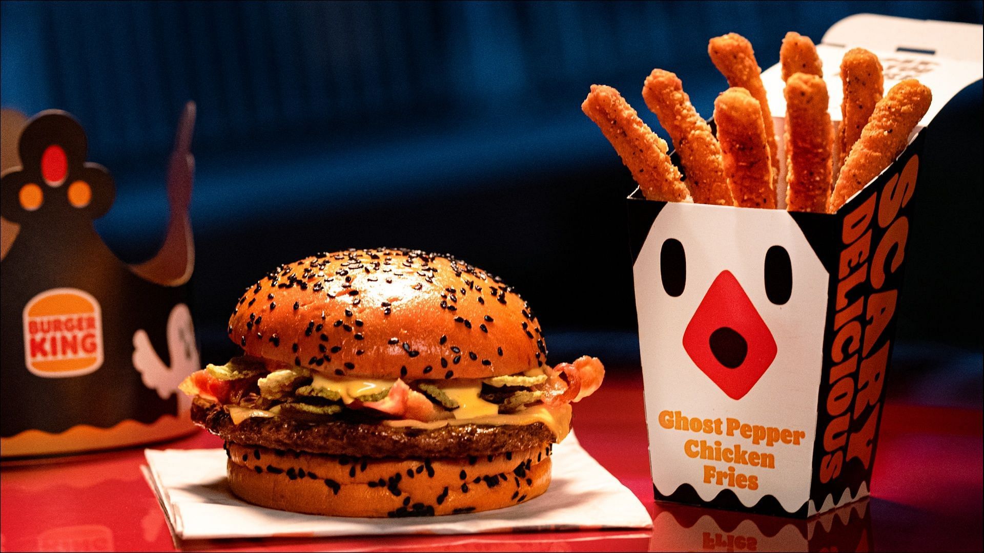 The new Trick Or Heat Meal hits stores across the United States on October 13 (Image via Burger King)