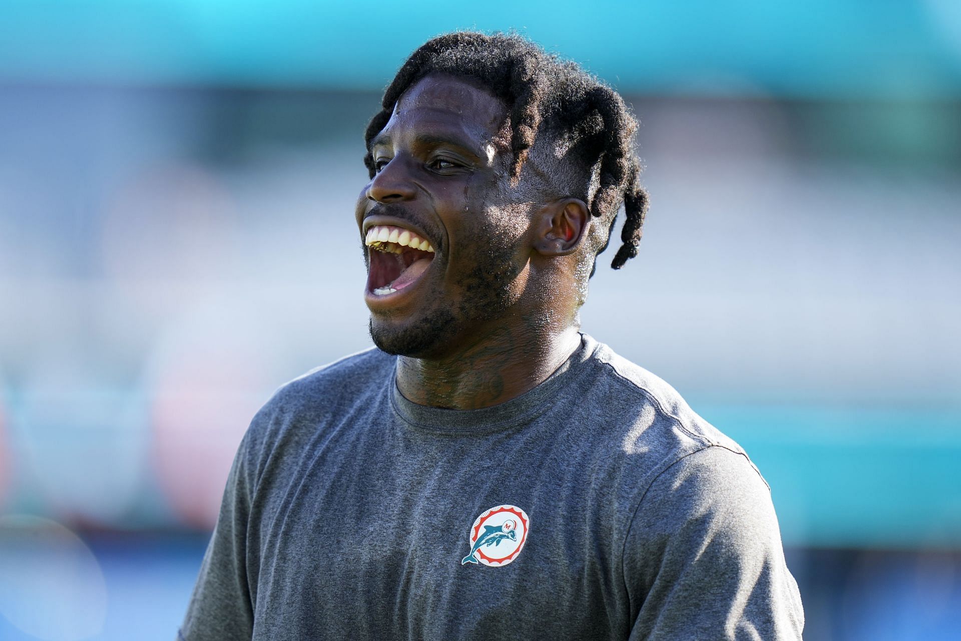 Tyreek Hill at Miami Dolphins v Jacksonville Jaguars