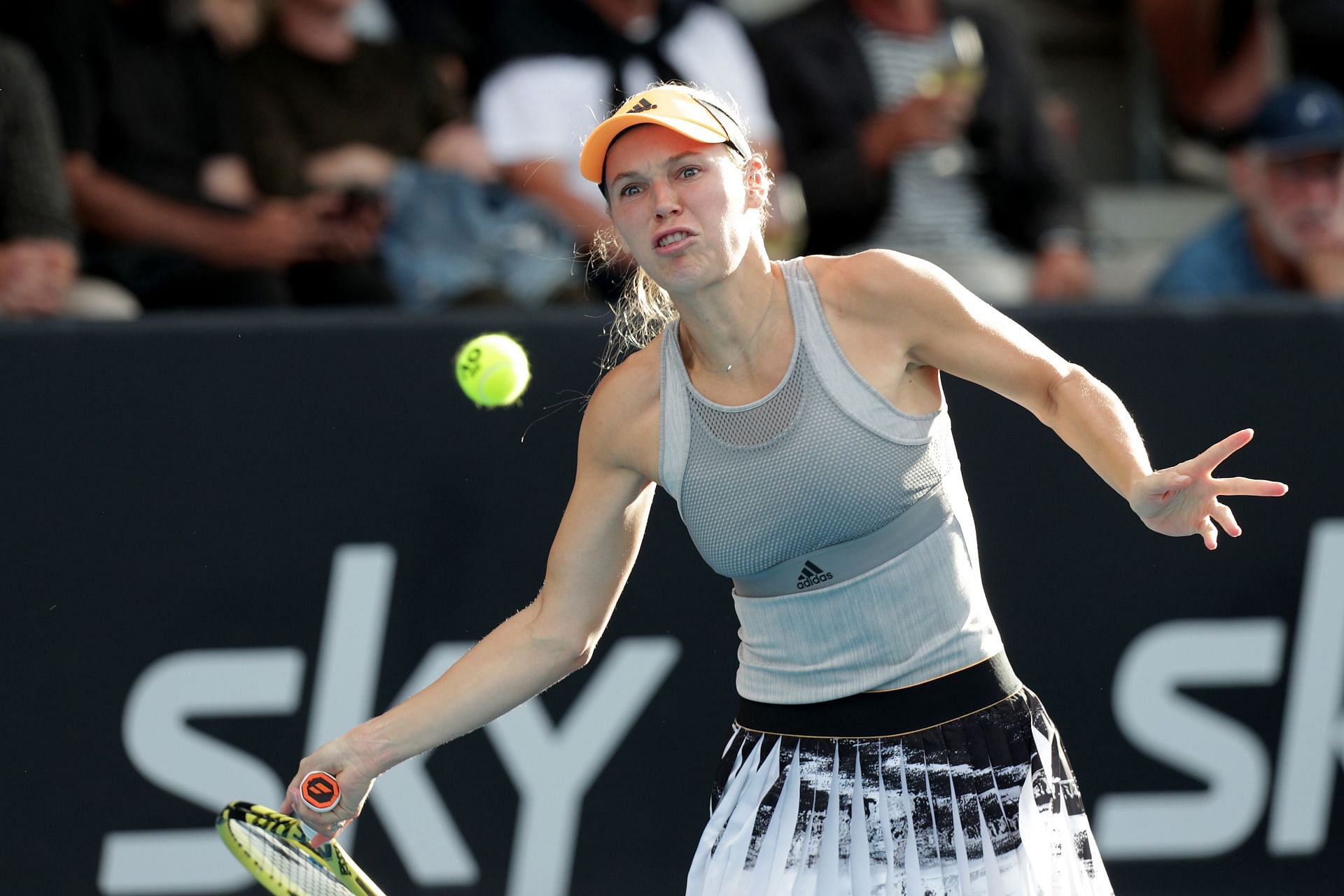 Caroline Wozniacki at the 2020 Women's ASB Classic