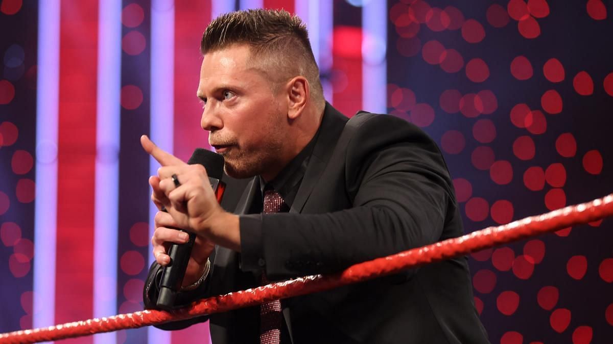 The Miz is currently on Monday Night RAW